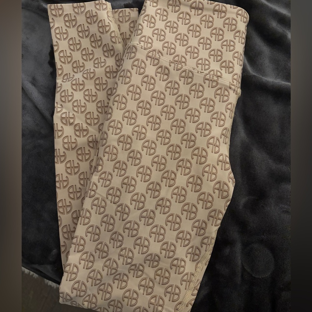 📍FINAL PRICE📍Anine Bing sport Blake monogram leggings - Picture 3 of 5